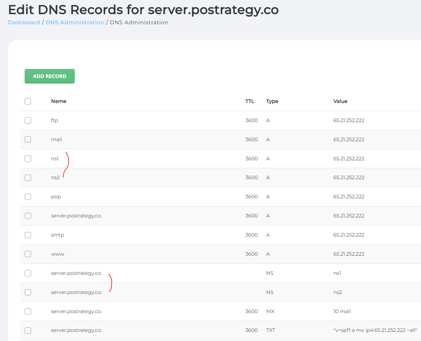 Unable to receive email but can send directadmin forums